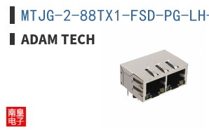 MTJG-2-88TX1-FSD-PG-LH-M4|Adam Tech