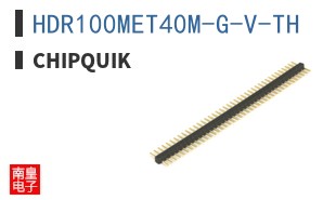 HDR100MET40M-G-V-TH|ChipQuik