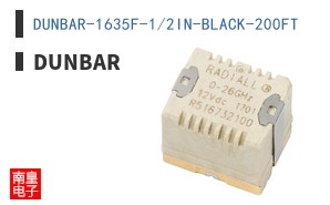 DUNBAR-1635F-1/2IN-BLACK-200FT|Dunbar