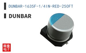 DUNBAR-1635F-1/4IN-RED-250FT|Dunbar