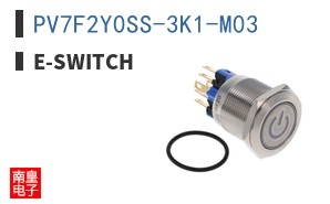 PV7F2Y0SS-3K1-M03|E-Switch
