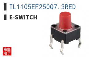 TL1105EF250Q7.3RED|E-Switch