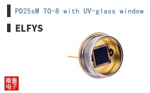PD25sM TO-8 with UV-glass window|ElFys