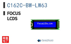 C162C-BW-LW63|Focus LCDs