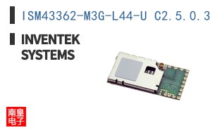ISM43362-M3G-L44-U C2.5.0.3 SPI|Inventek Systems