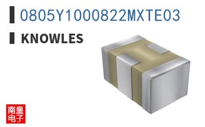 0805Y1000822MXTE03|Knowles
