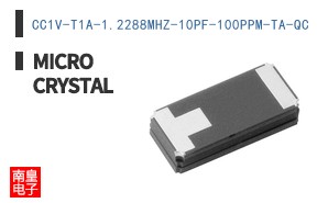 CC1V-T1A-1.2288MHZ-10PF-100PPM-TA-QC|Micro Crystal