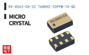 RV-8063-C8-32.768KHZ-20PPM-TA-QC|Micro Crystal