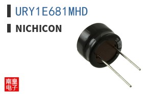 URY1E681MHD|Nichicon