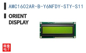 AMC1602AR-B-Y6NFDY-STY-S11|Orient Display