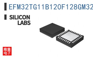 EFM32TG11B120F128GM32-BR|Silicon Labs