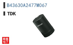 B43630A2477M067|TDK