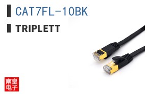 CAT7FL-10BK|Triplett