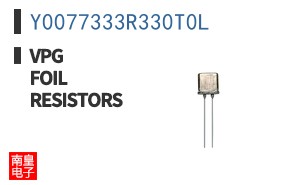 Y0077333R330T0L|VPG Foil Resistors