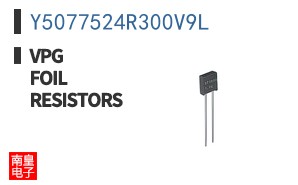 Y5077524R300V9L|VPG Foil Resistors